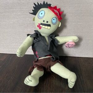 Dismember Me Plush Zombie (Comes Apart) Stuffed Toy 2008 Think Geek